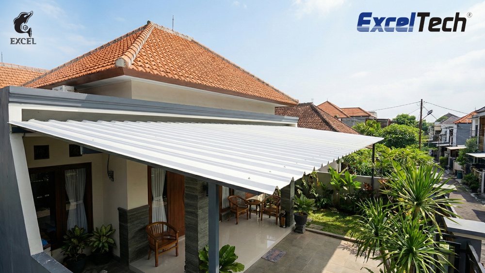 atap uPVC single layer ExcelTech
